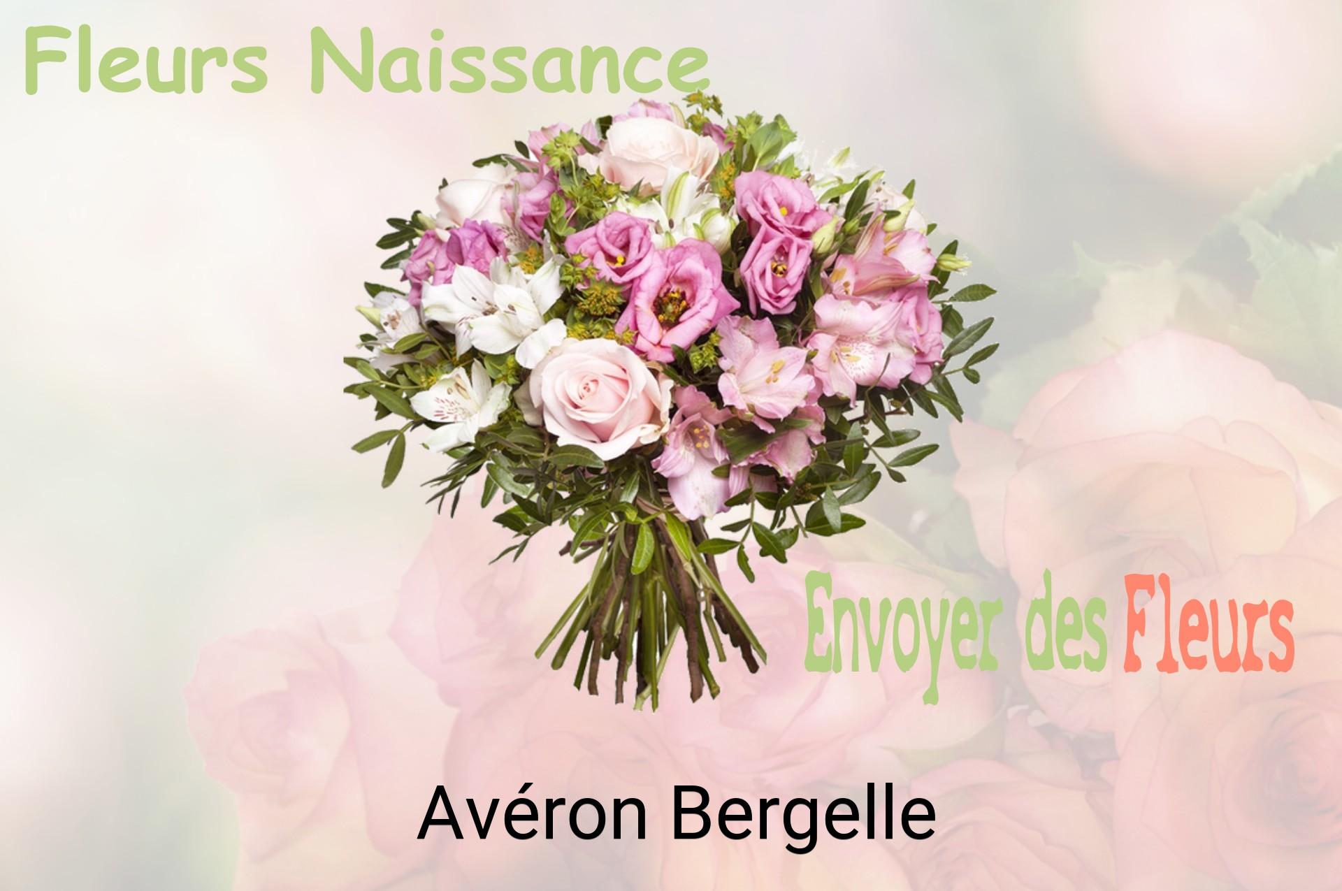 Bouquet de fleurs de naissance livré à Avéron-Bergelle