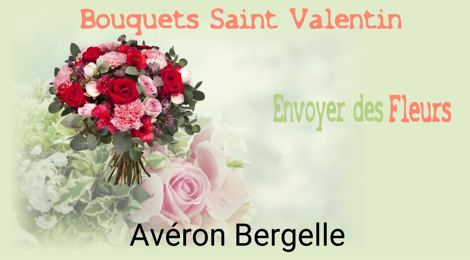 Roses de Saint-Valentin livrées à Avéron-Bergelle
